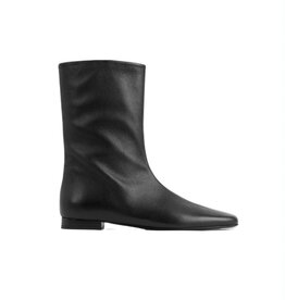 TOTEME Grained Leather Ankle Boots
