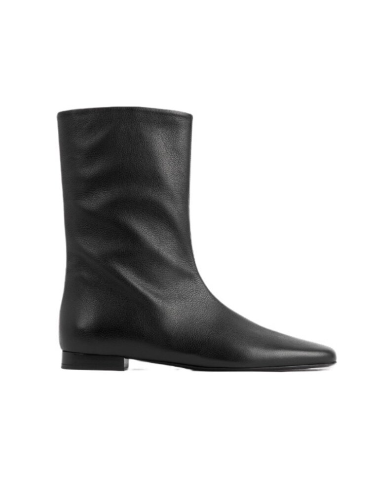 TOTEME Grained Leather Ankle Boots