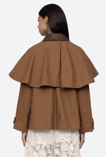 Sea New York Carolyn Workwear Cape Jacket