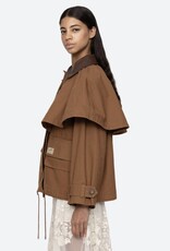 Sea New York Carolyn Workwear Cape Jacket