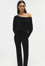 Simkhai Lavina Draped Off Shoulder Sweater
