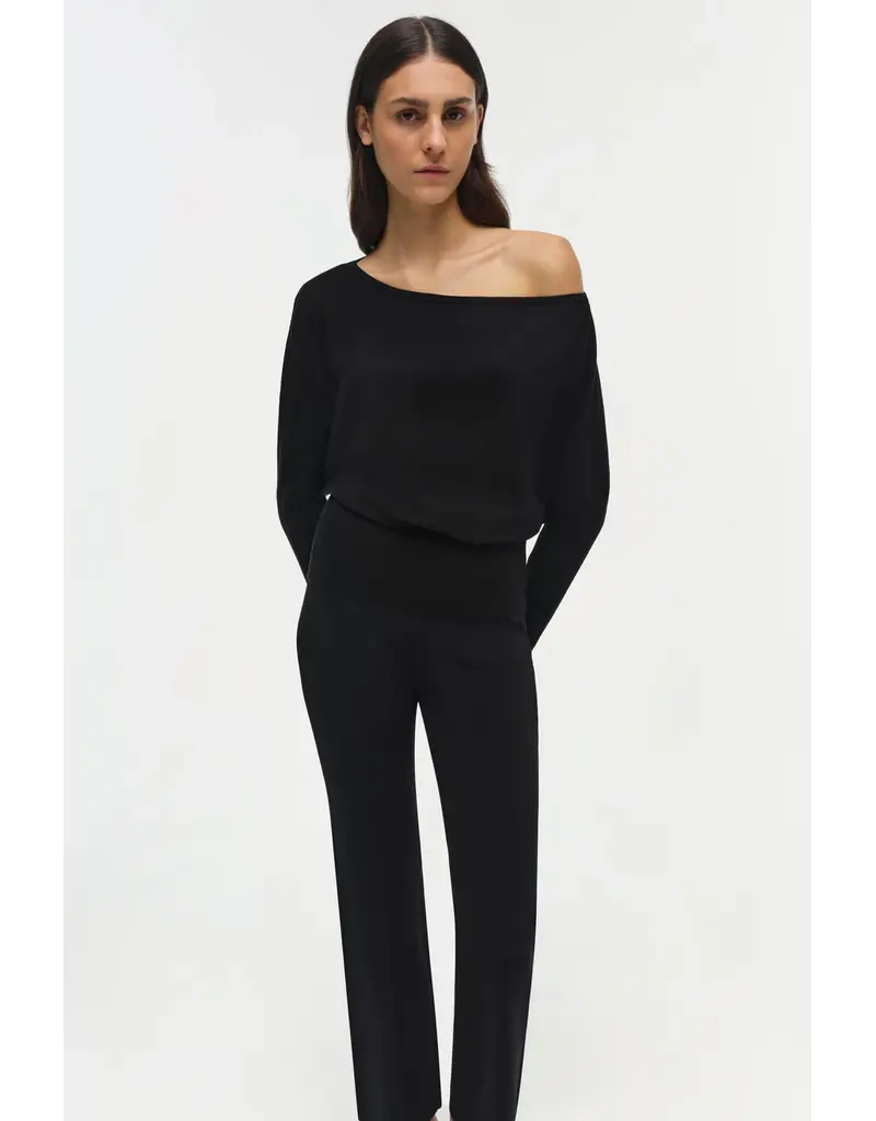 Simkhai Lavina Draped Off Shoulder Sweater