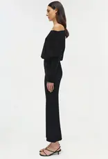 Simkhai Lavina Draped Off Shoulder Sweater