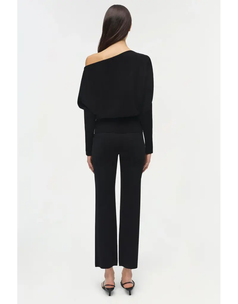 Simkhai Lavina Draped Off Shoulder Sweater