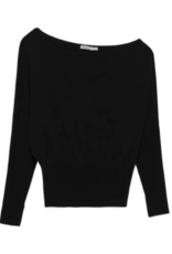 Simkhai Lavina Draped Off Shoulder Sweater