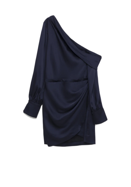 simkhai cameron one shoulder dress SIMKHAI Cameron One Shoulder Mini Dress
