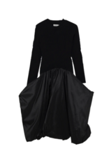 Simkhai Kenlie L/S Mock Neck Midi Dress Simkhai Kenlie L/S Mock Neck Midi Dress