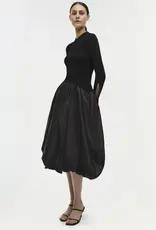 Simkhai Kenlie L/S Mock Neck Midi Dress Simkhai Kenlie L/S Mock Neck Midi Dress