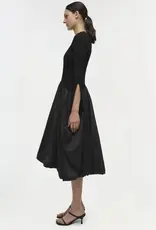 Simkhai Kenlie L/S Mock Neck Midi Dress Simkhai Kenlie L/S Mock Neck Midi Dress