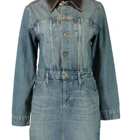 Simkhai Maxella Denim Jacket Mini Dress