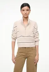 Staud Cropped Hampton Cashmere Sweater