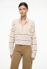 Staud Cropped Hampton Cashmere Sweater