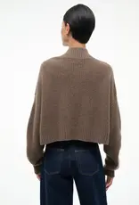 Staud Cropped Hampton Cashmere Sweater