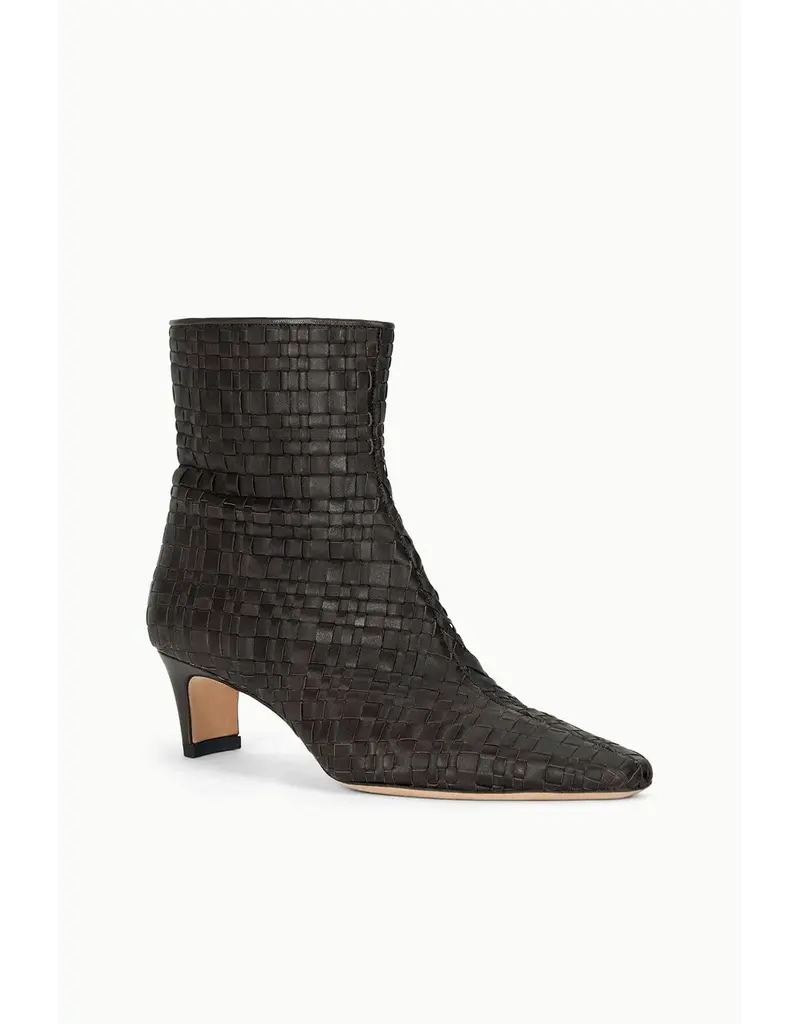 Staud Wally Woven Ankle Boot