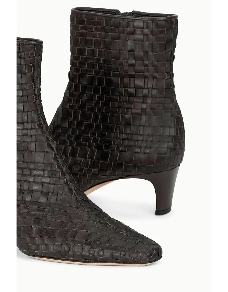 Staud Wally Woven Ankle Boot