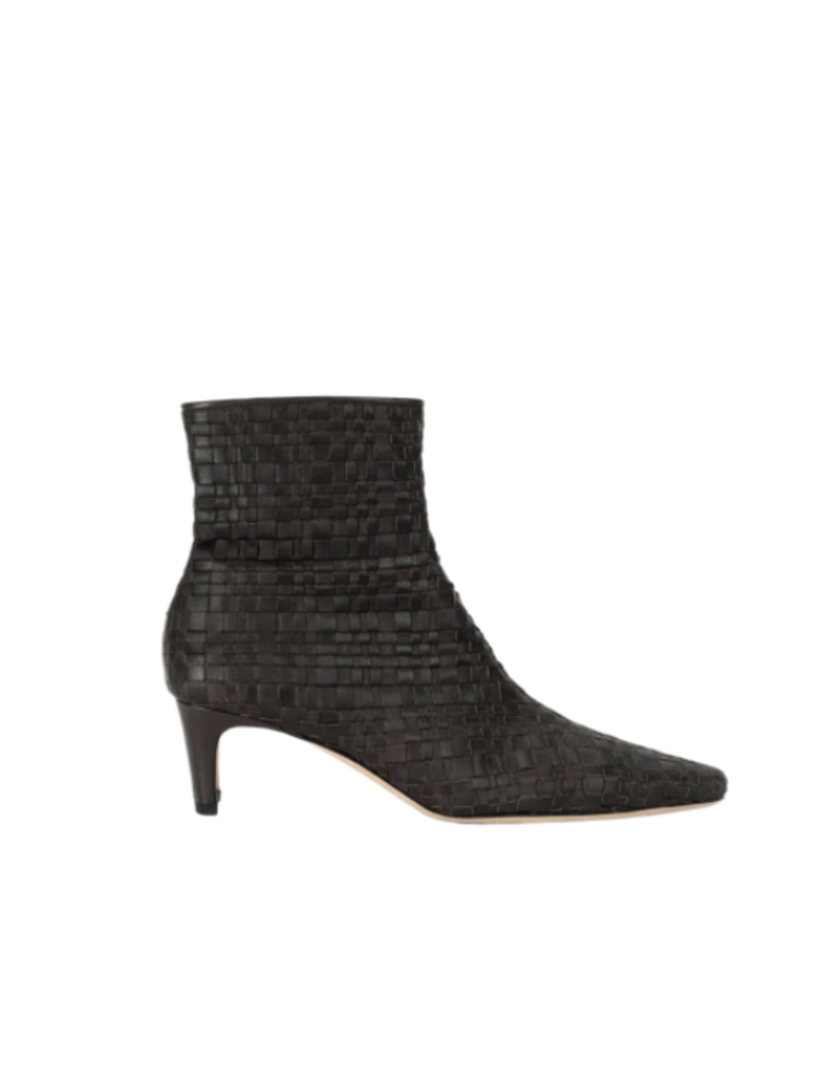 Staud Wally Woven Ankle Boot