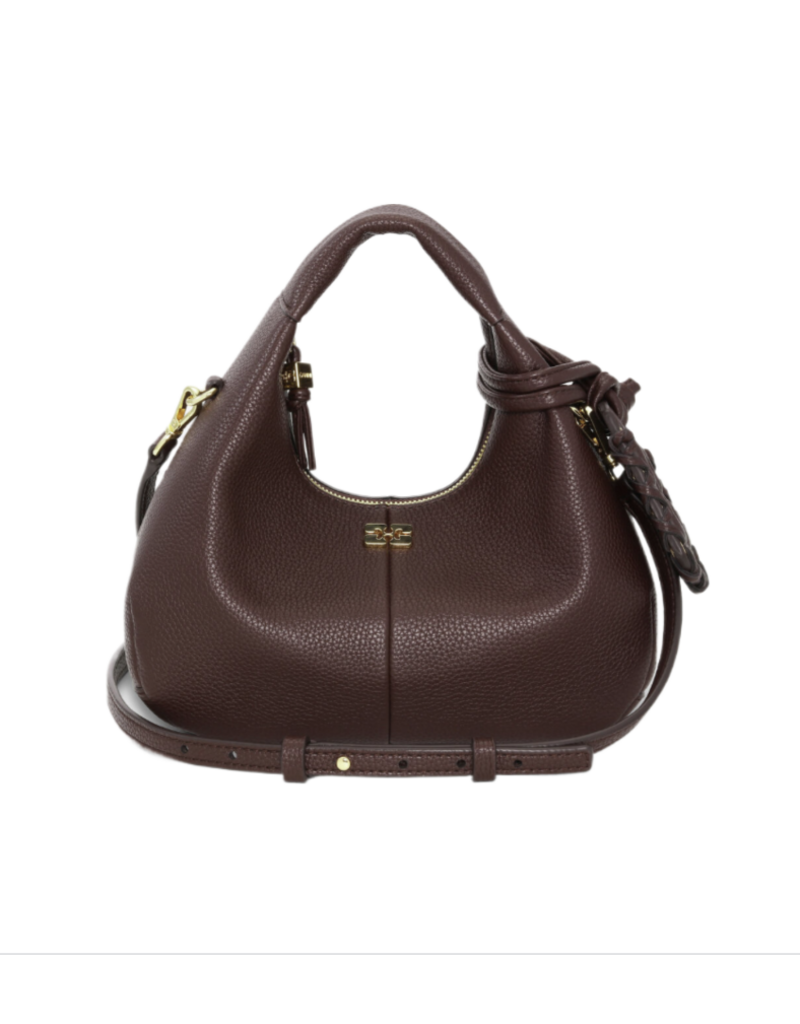 Ganni Hobo Mini Grained