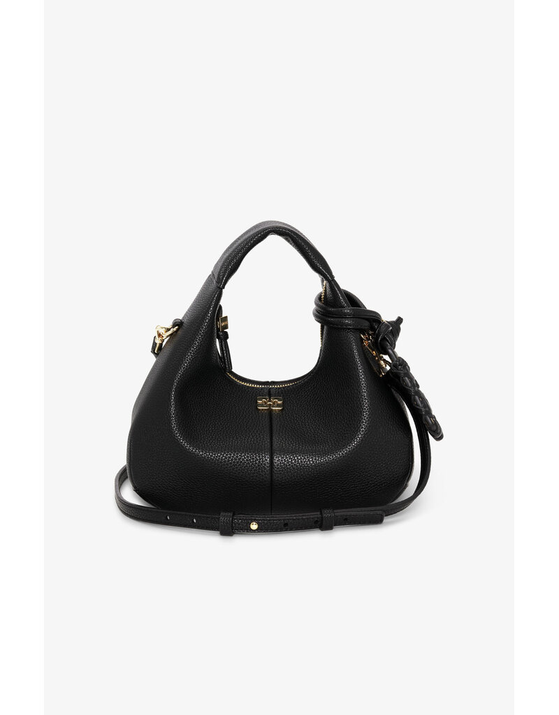 Ganni Hobo Mini Grained