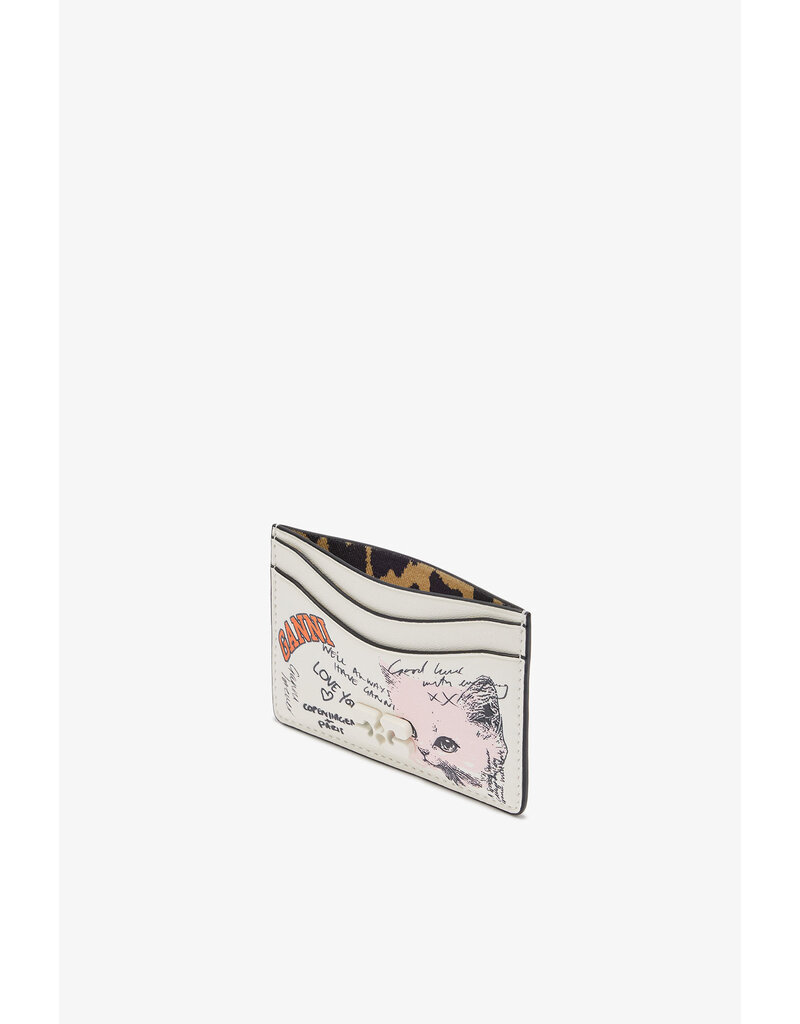 Ganni Cat Signature Cardholder