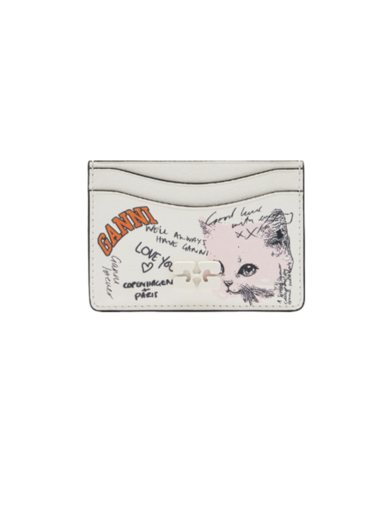 Ganni Cat Signature Cardholder