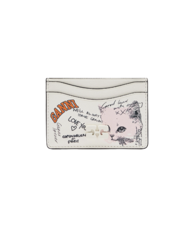 Ganni Cat Signature Cardholder