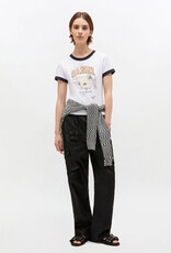 Ganni Basic Cotton Jersey Kitty T-Shirt