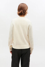 Ganni Graphic Wool Puppy Love Crewneck