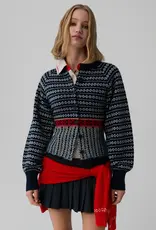 GUEST IN RESIDENCE Fairisle Sculpted Cardigan