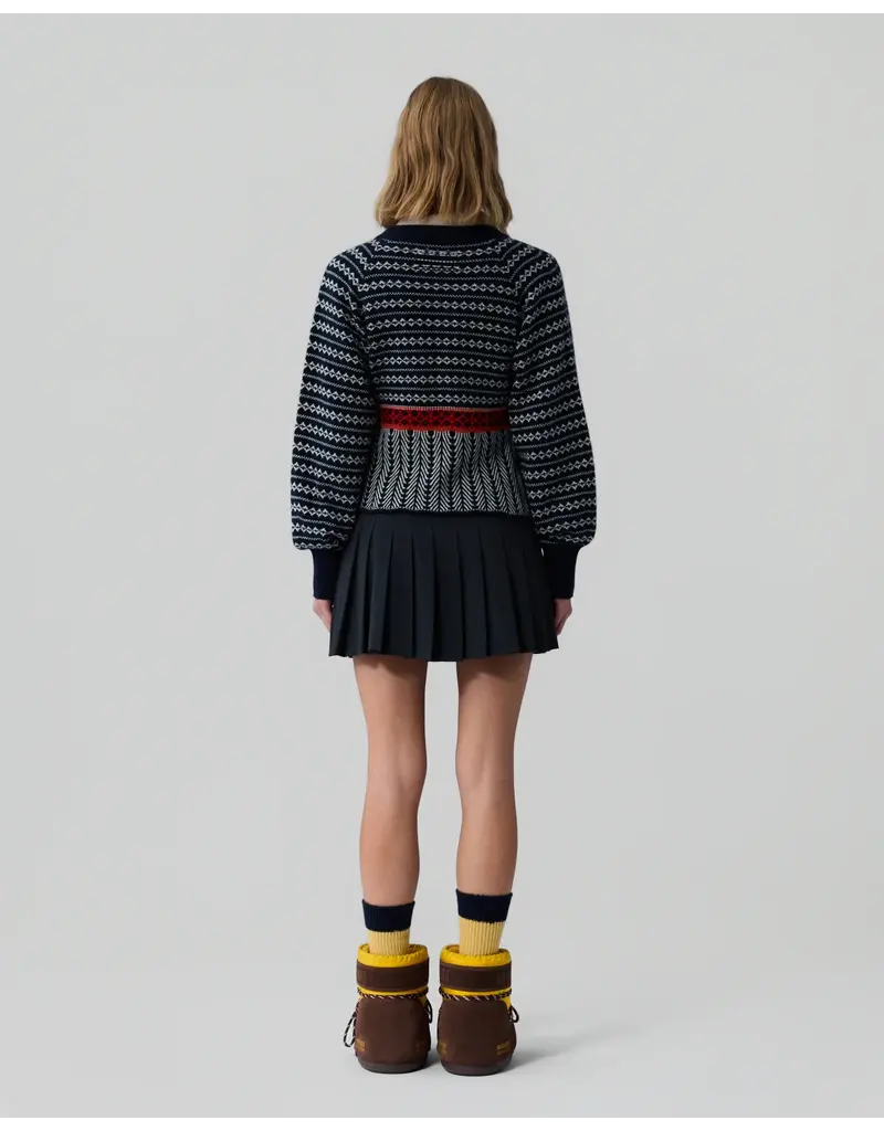 GUEST IN RESIDENCE Fairisle Sculpted Cardigan