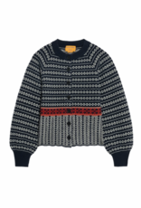 GUEST IN RESIDENCE Fairisle Sculpted Cardigan