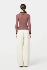 GUEST IN RESIDENCE Chevron L/S Shrunken Polo