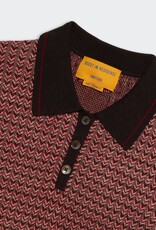 GUEST IN RESIDENCE Chevron L/S Shrunken Polo
