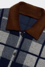 GUEST IN RESIDENCE Quilted Plaid Liner Jacket