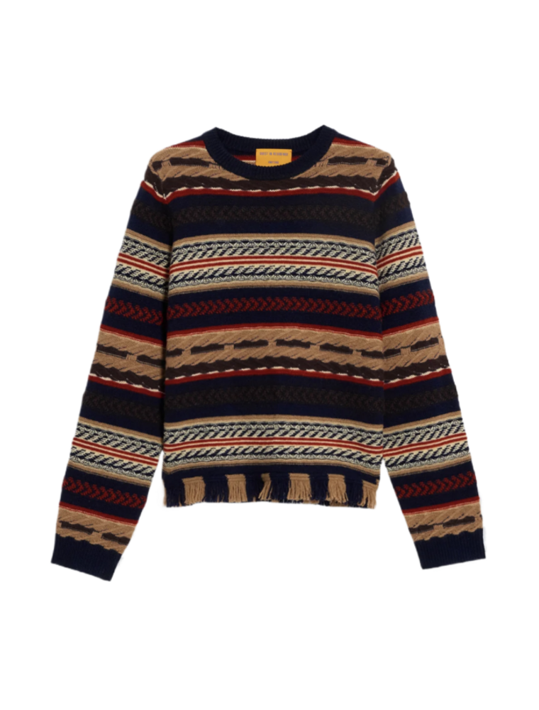 GUEST IN RESIDENCE Western Stripe Crew