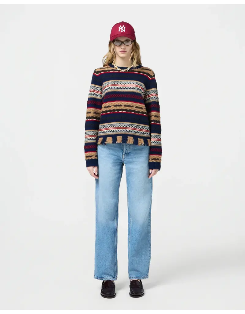 GUEST IN RESIDENCE Western Stripe Crew