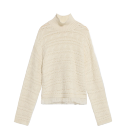 GUEST IN RESIDENCE Cropped Cable Turtleneck