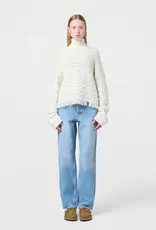 GUEST IN RESIDENCE Cropped Cable Turtleneck