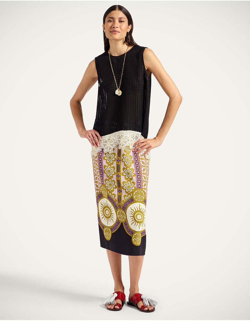 La Double J Pencil Skirt Placeé