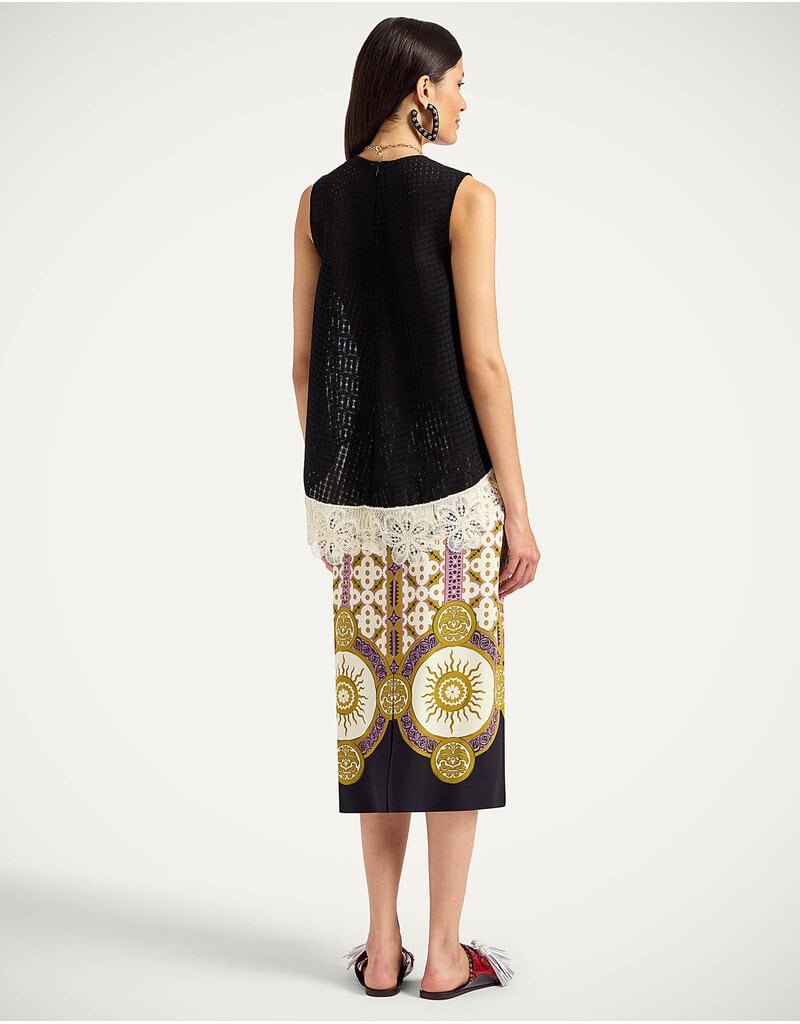 La Double J Pencil Skirt Placeé