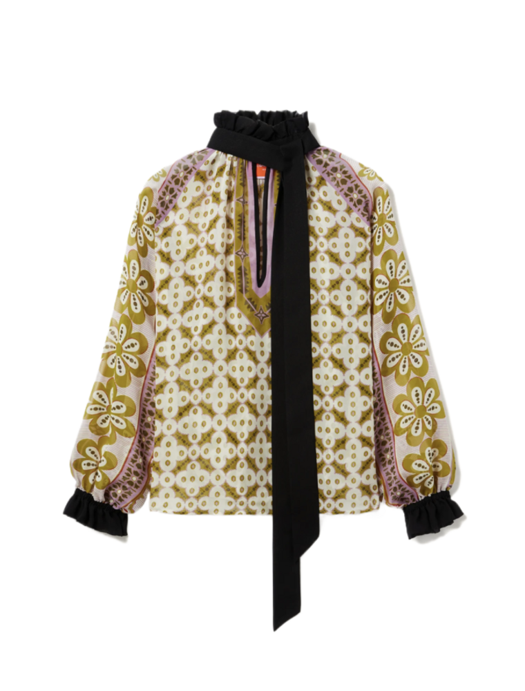 La Double J Cerere Blouse Placeé