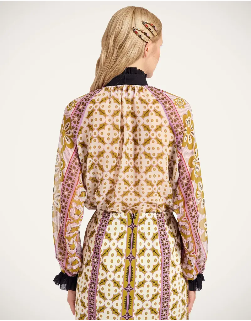 La Double J Cerere Blouse Placeé