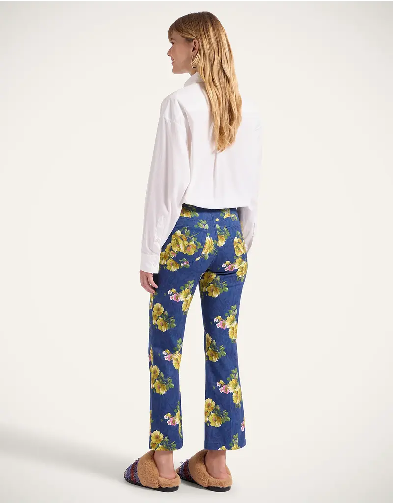 La Double J THE CROPPED FLARE JEAN