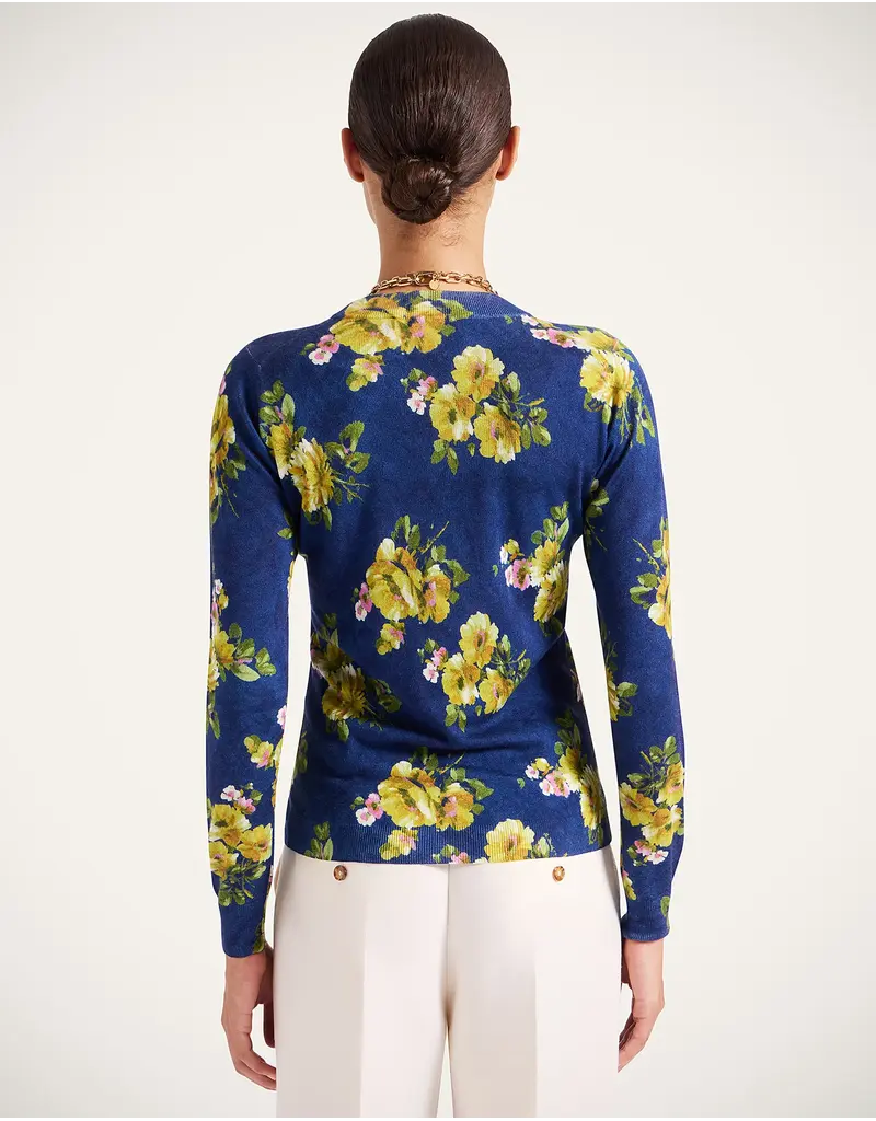 La Double J PRINTED CREW NECK