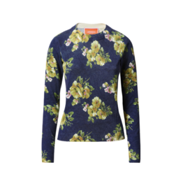 La Double J PRINTED CREW NECK