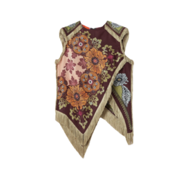 La Double J Scarf Top