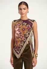 La Double J Scarf Top