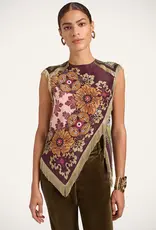 La Double J Scarf Top