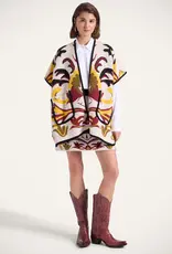 La Double J In My Power Knit Scarf Cape