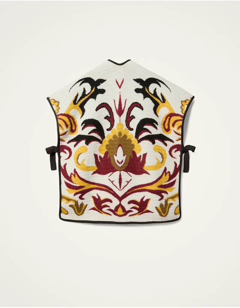 La Double J In My Power Knit Scarf Cape