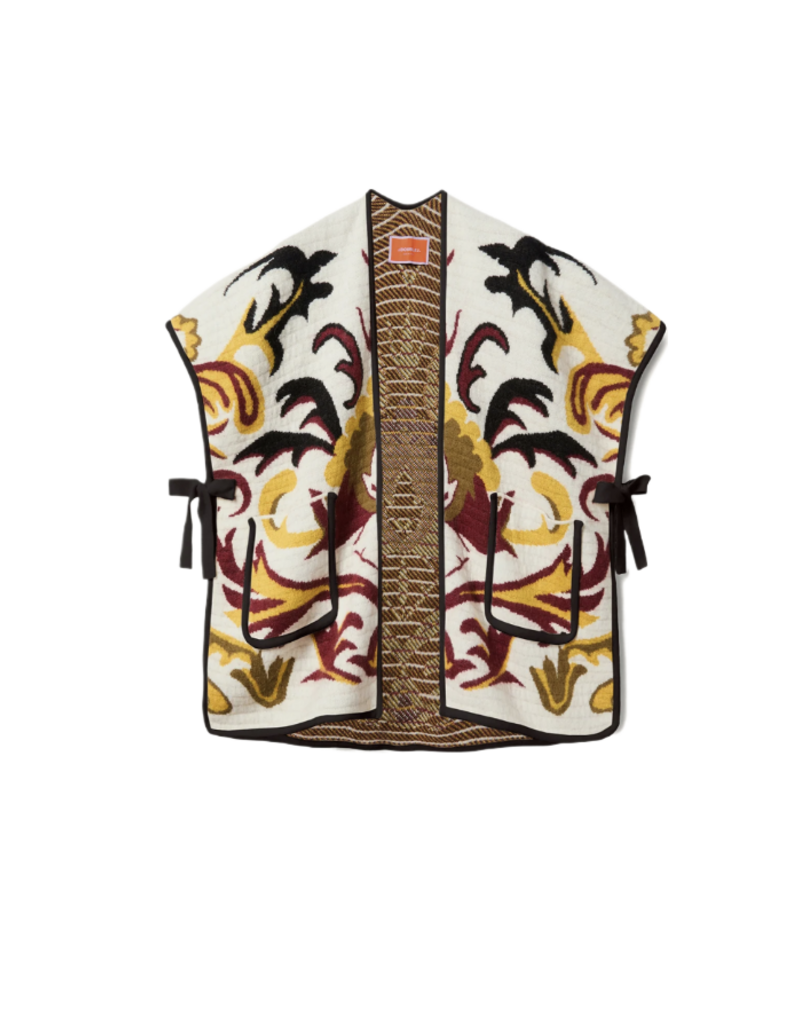 La Double J In My Power Knit Scarf Cape